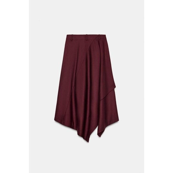 ZARA ASYMMETRIC SKIRT ZW COLLECTION - Picture 8 of 9